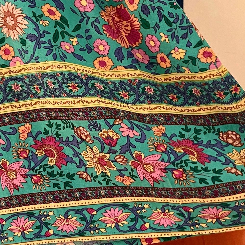 πΊπHPππΊ NWT Spell & The Gypsy Folk Town Boho Midi Dress - Picture 14 of 16